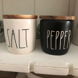 Rae Dunn salt pepper jars
